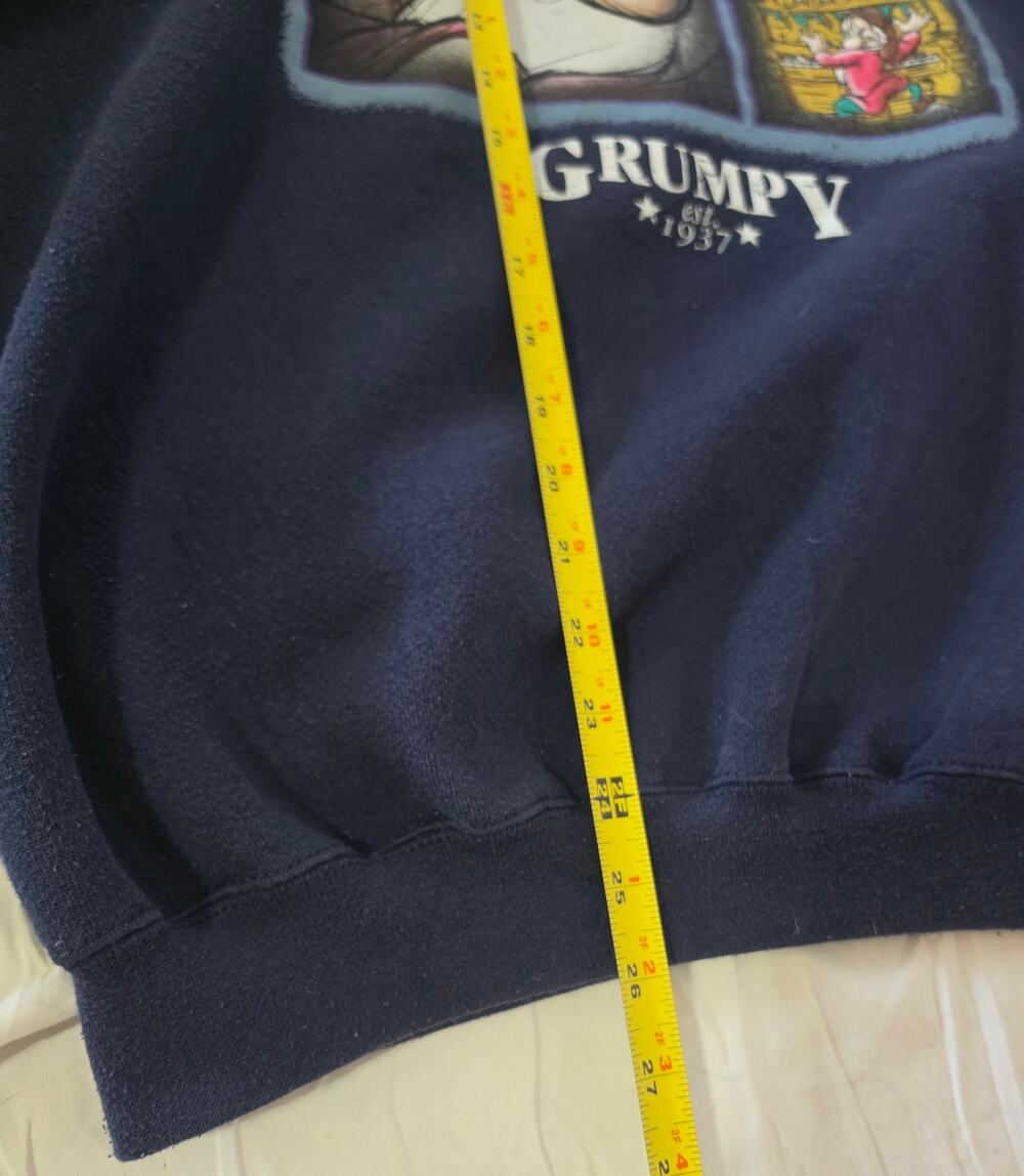 Vintage 90s Disney Store Grumpy Crewneck Sweatshirt